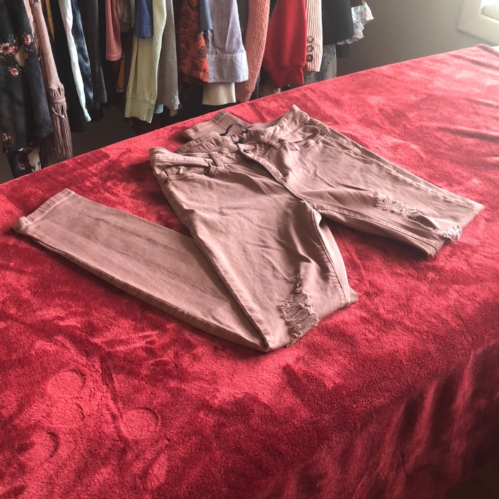 Angel Kiss Size 5 Distressed Skinny Jeans